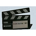 Acrylic Placeholder Clapboard (3"x3")